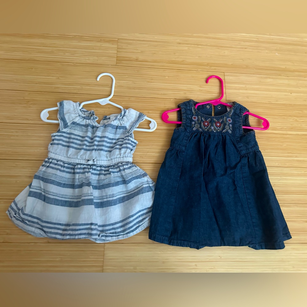 Set of 2 baby girl dresses